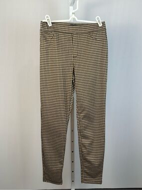 Sanctuary Houndstooth Pull-On Ankle Pants Size Medium